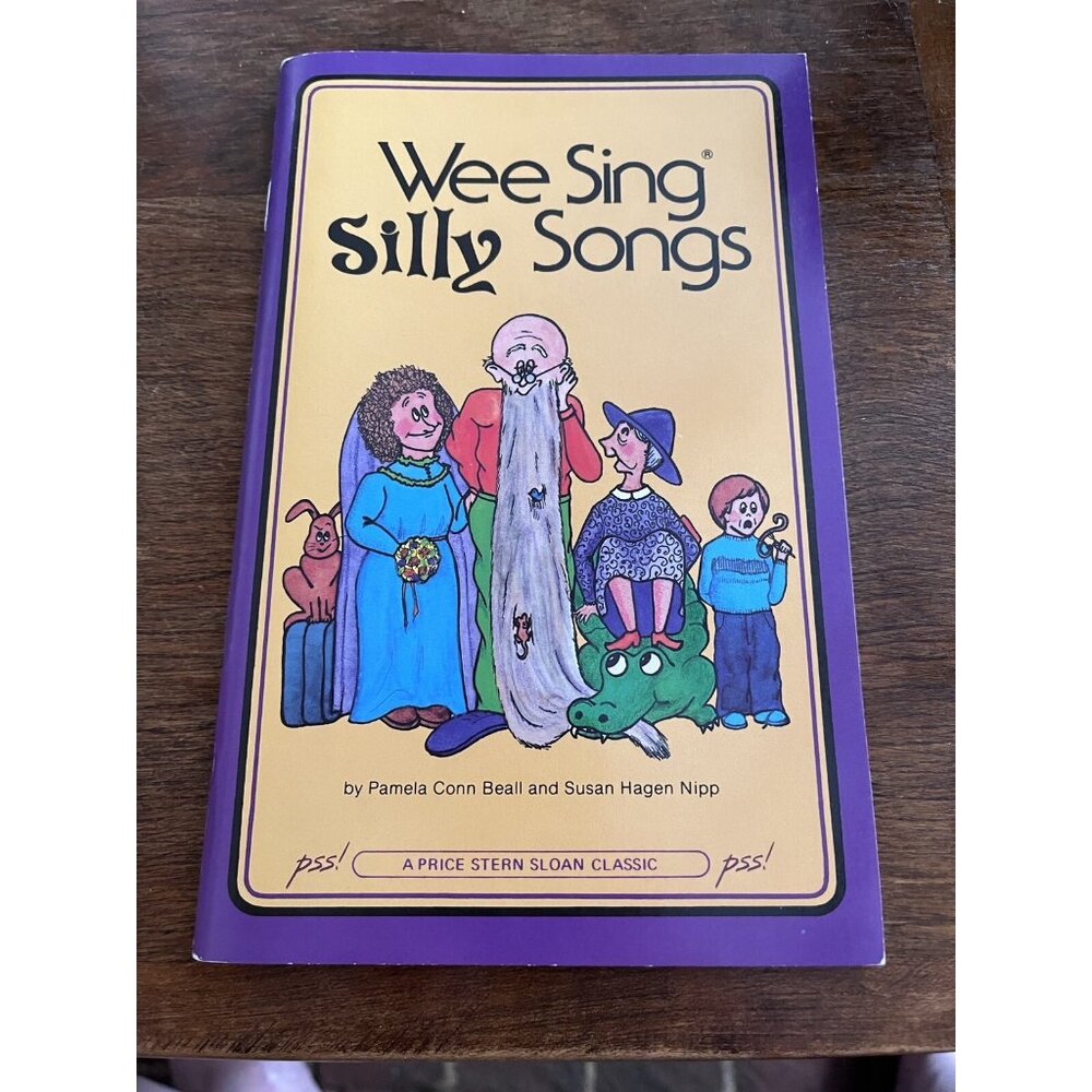 Vtg 1977 Wee Sing Children's Silly Songs Music Book Pam Beall Susan Nipp